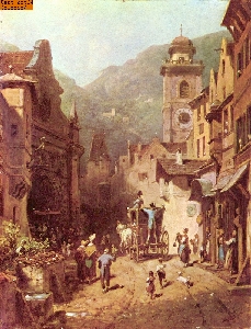 Der Besuch des Landesvaters nach Spitzweg